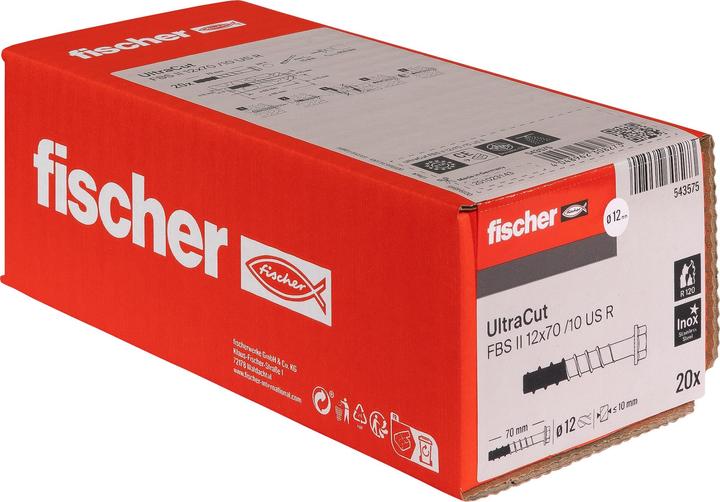 Image du produit Fischer 543575 (20 Vis par pièce)