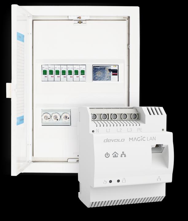 Produktbild Devolo Magic 2 LAN DINrail (2400 Mbit/s)