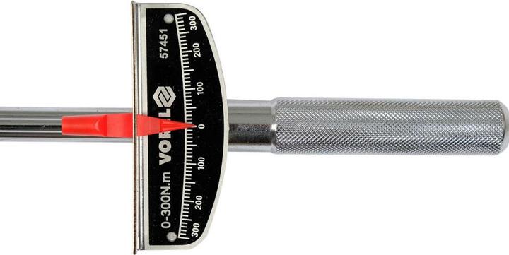 Image du produit Toya Clé dynamométrique Yato 1/2" clé 12.5 mm couple 0-300Nm outil 451 (1/2", 1 Nm, 300 Nm)