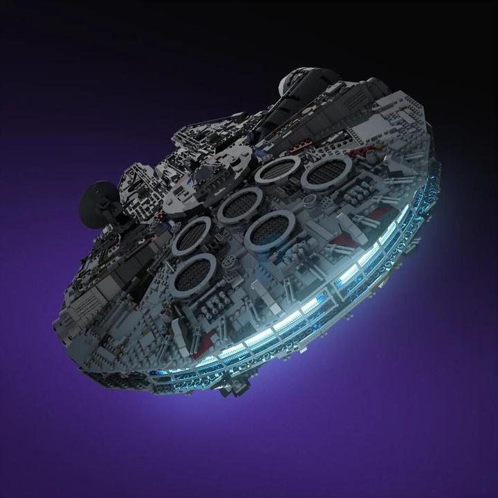 Actual product image Light my bricks LMB 2.0 LED light set for LEGO 75192 Star Wars UCS Millennium Falcon