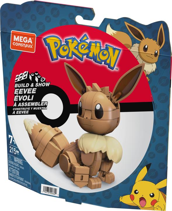 Actual product image Mega Construx Pokémon Build & Show Eevee