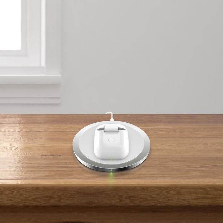 Immagine prodotto Hyper Hyperjuice Qi adattatore wireless AirPods bianco (Coperchio della custodia di ricarica)
