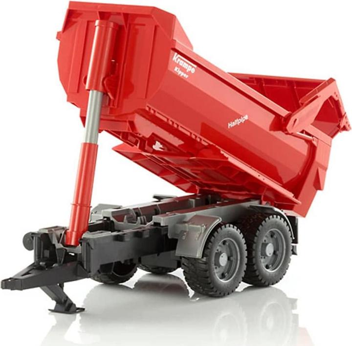 Actual product image Bruder Krampe tandem tipping trailer