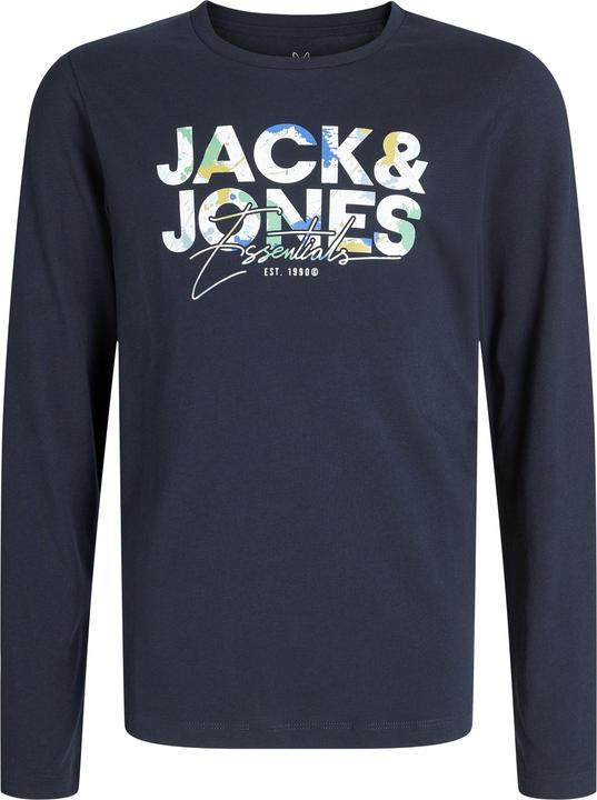 Actual product image Jack & Jones 2er-pack Logo Langarm-T-Shirt Langarm-T-Shirt (164)