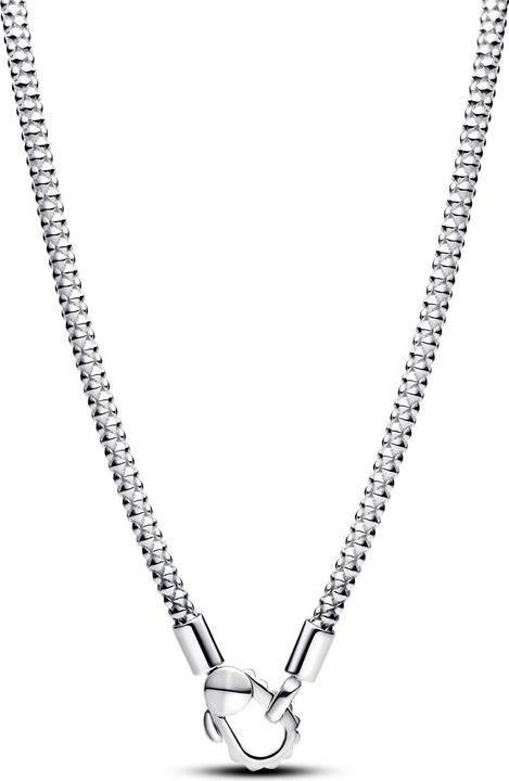 Pandora Halskette mit Nietenverschluss und Kette (Silber 925)