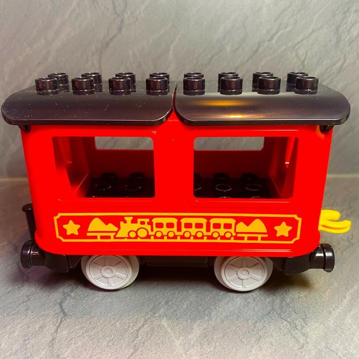 Image du produit LEGO DUPLO railway trailer wagon passenger wagon from 10874 - NEW! Lot 1x (10874)