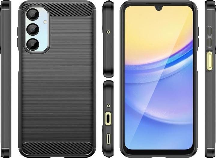 Immagine prodotto Screenguard Samsung Galaxy A16 5G Custodia Carbon Brushed Soft TPU (Samsung Galaxy A16 5G)