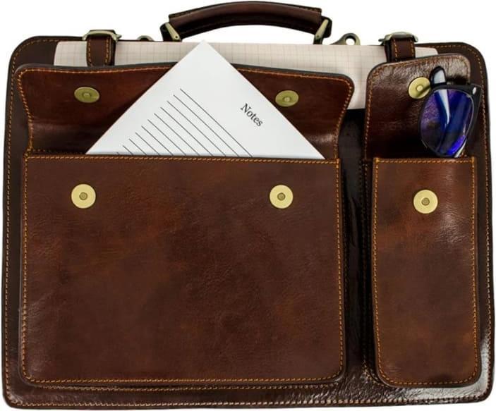Immagine prodotto Only-Bags.Store Borsa a tracolla in pelle, Cartella per uomo
