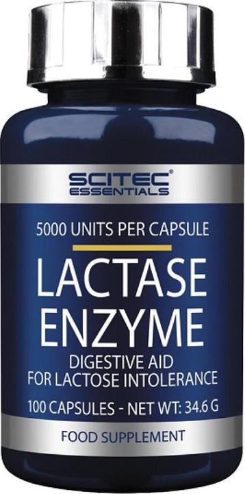 Actual product image Scitec Lactase Enzymes (100 Caps) (100 Piece, Capsules)