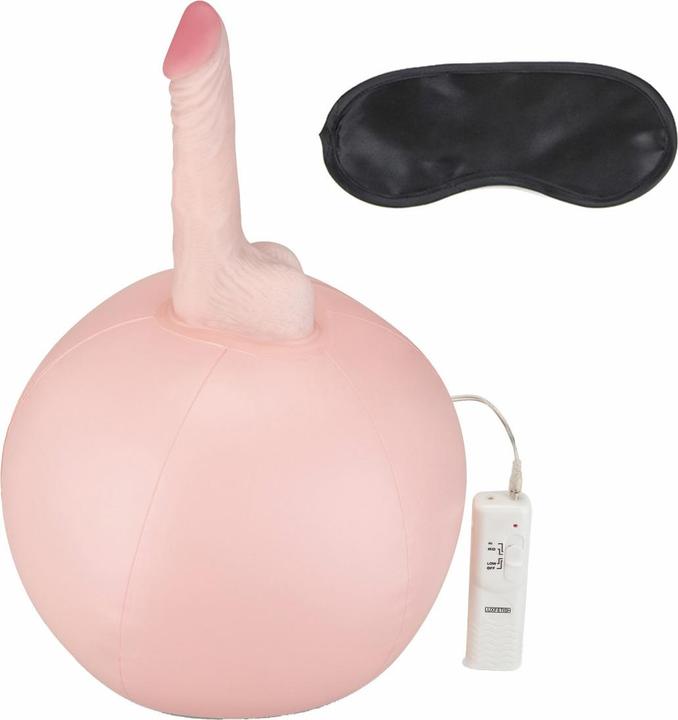 Image du produit Lux Fetish Sex Ball gonflable + Gode vibrant
