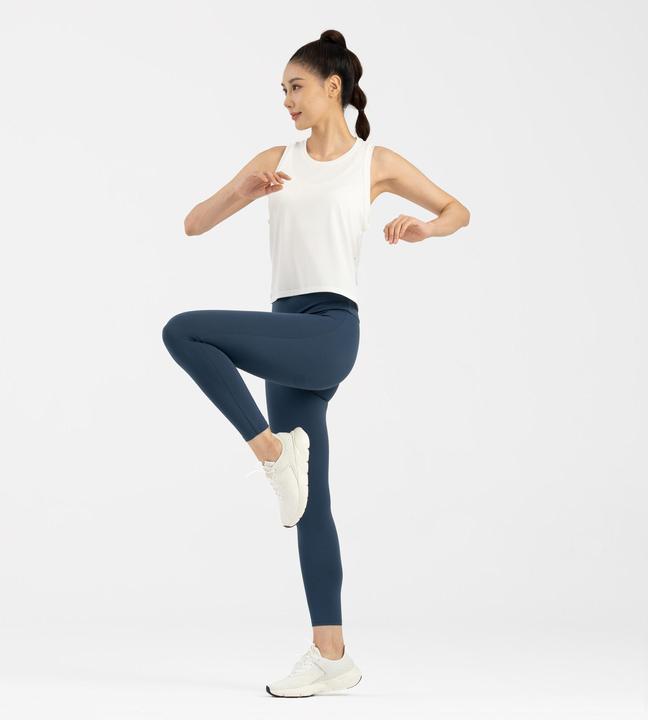 Actual product image Kiprun Débardeur court de Running respirant Femme - Run 500 Dry blanc (XS)