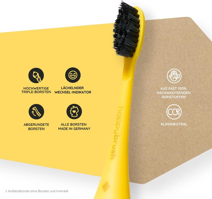 Actual product image happybrush Eco Vibe 3 (3 x)