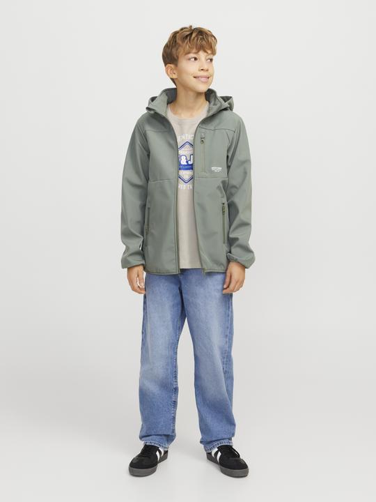 Actual product image Jack & Jones JJELOGO TEE SS ONECK 2COL 24/25 NOOS JNR (164)