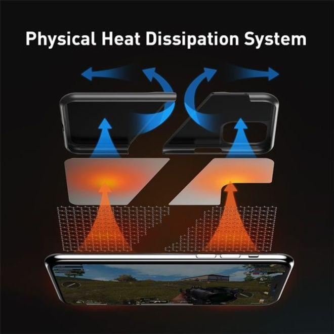 Actual product image Baseus Airflow Cooling Game Protective (Apple iPhone 11 Pro)
