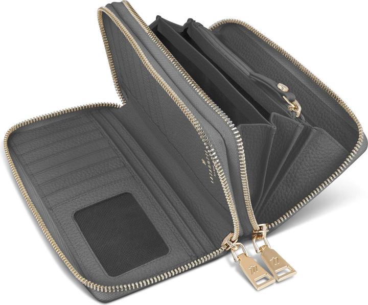 Actual product image Lazarotti Bologna Leather wallet RFID protection leather 20 cm