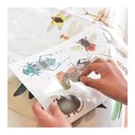 Image du produit Poppik Autocollants Poster éducatif Insectes