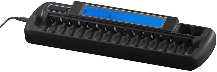 Immagine prodotto TKA Caricatore per 16 batterie AA(A) e 2 blocchi da 9 volt (Caricabatterie senza batteria)