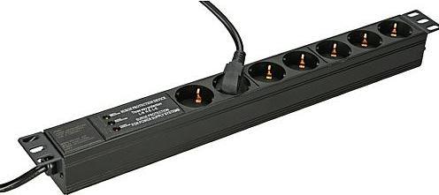 Produktbild EFB Elektronik Steckdosenleiste (7 x, CEE 7/3, 2 m)