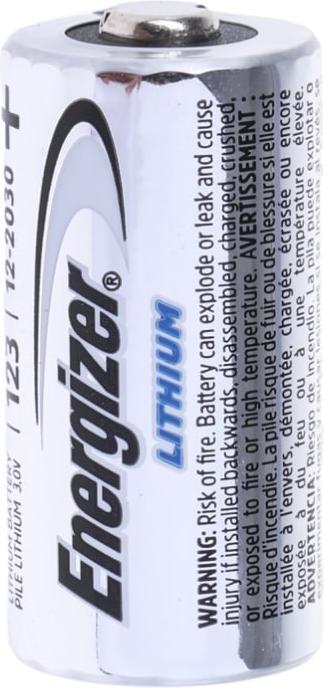 Actual product image Energizer 123 (1 pcs., CR123A, 1500 mAh)