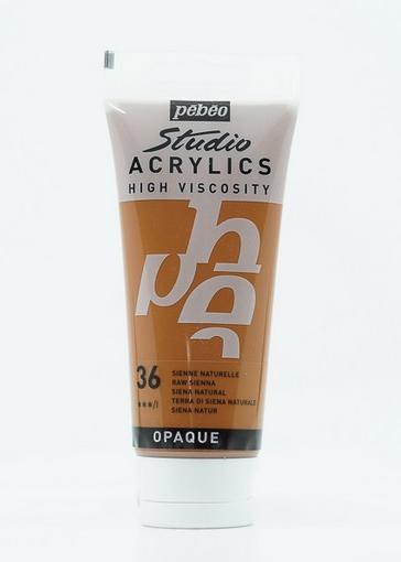 Image du produit Pebeo Acrylique Fine Studio Acrylics (Sienne Nature, 100 ml)
