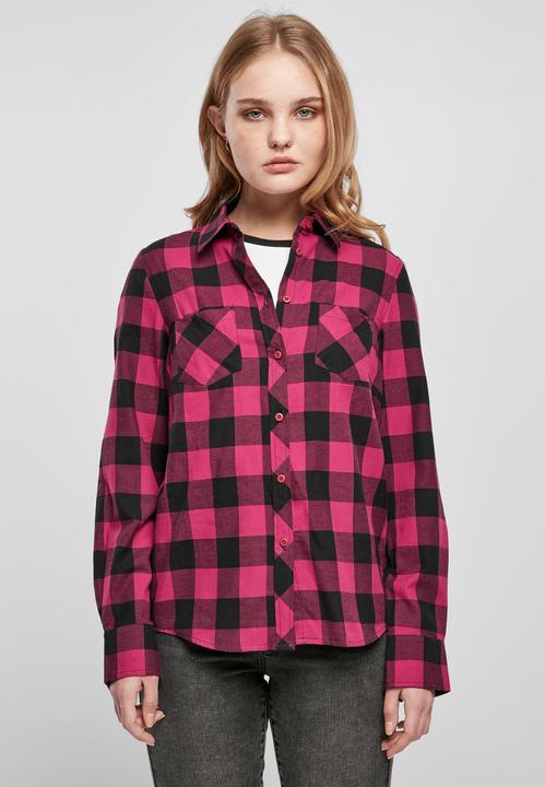 Immagine prodotto Urban Classics Camicia da donna in flanella a quadri risvoltati - 1180 (XS)