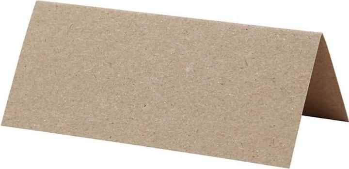 Productafbeelding Creativ Company Plaatskaart 9 x 4 cm, 20 stuks, natuur