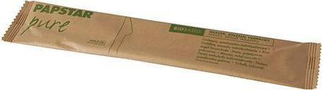 Produktbild Papstar Messer "pure" einzeln verpackt in Papierbeutel (50 x)