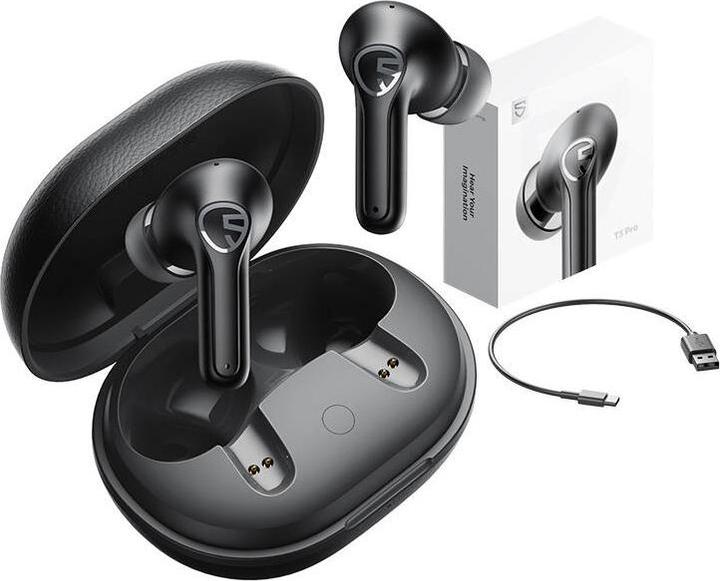 Actual product image Soundpeats TWS Headset T3 Pro black (ANC, Wireless)