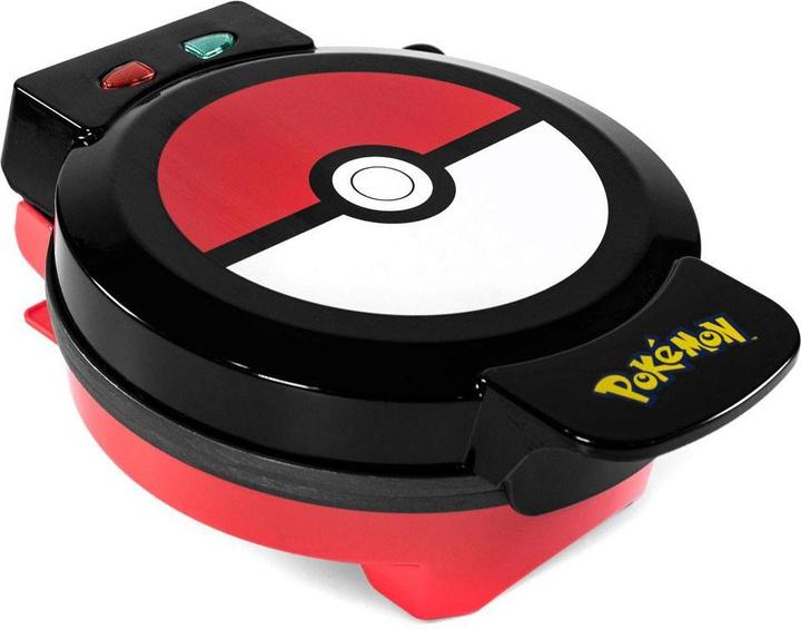 Actual product image Uncanny Brands Pokemon Waffle Maker Pokeball (EU plug)