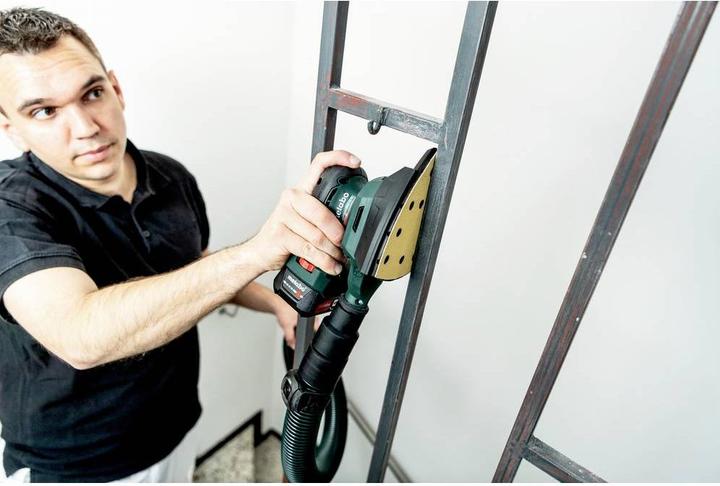 Produktbild Metabo PowerMaxx SMA 12 BL 602037840 Akku-Exzenterschleifer ohne Akku 12V 100 x 150mm (Exzenterschleifer)