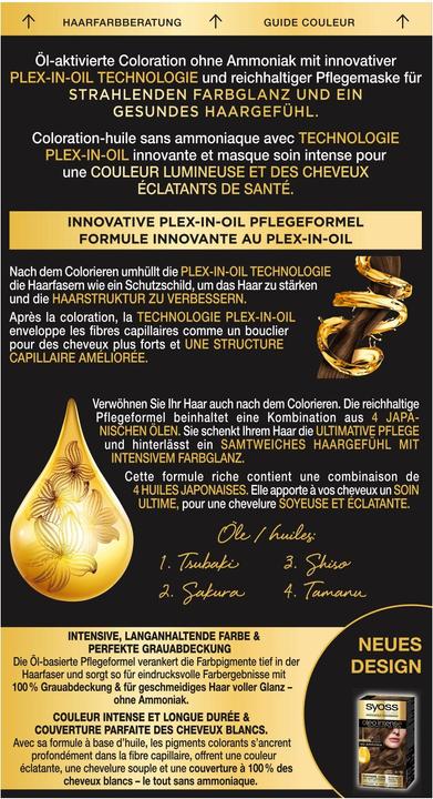 Produktbild Syoss Oleo Intense (6-10 Dunkelblond)