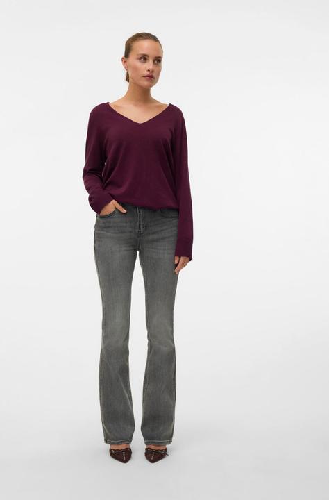 Actual product image Vero Moda VMFLASH Mid Rise Ausgestellt Jeans Ausgestellt (XS)