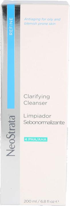 Actual product image NeoStrata Refine Clarifying Facial Cleanser 4 Pha 200ml (Cleaning cloths)