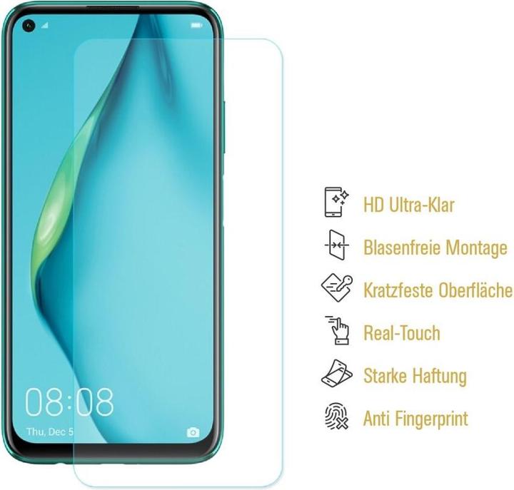 Produktbild Protectorking 2x Panzerfolie Anti-Shock HD Klar (2 Stück, Huawei P40 Lite)