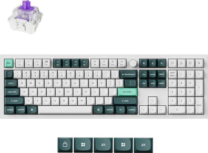 Produktbild Keychron Q6 HE (US, Kabelgebunden, Kabellos)