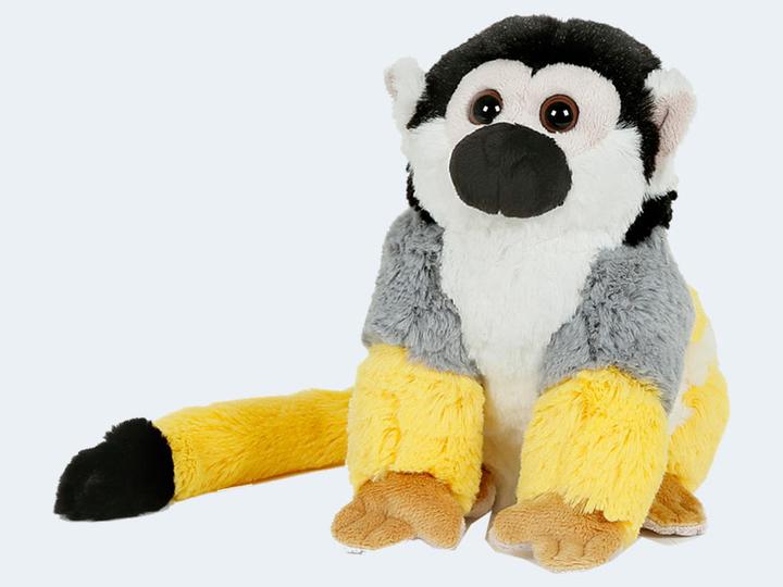 Produktbild Semo Stofftier Totenkopfäffchen, 13 cm, Kuscheltier Plüschtier, Affe Affen Totenkopfaffe (13 cm)