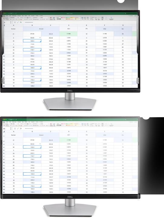 Produktbild StarTech PRIVACY-SCREEN-22MB Blickschutzfilter Rahmenloser -Privatsphärenfilter (22 Zoll) (22", 16 : 10)
