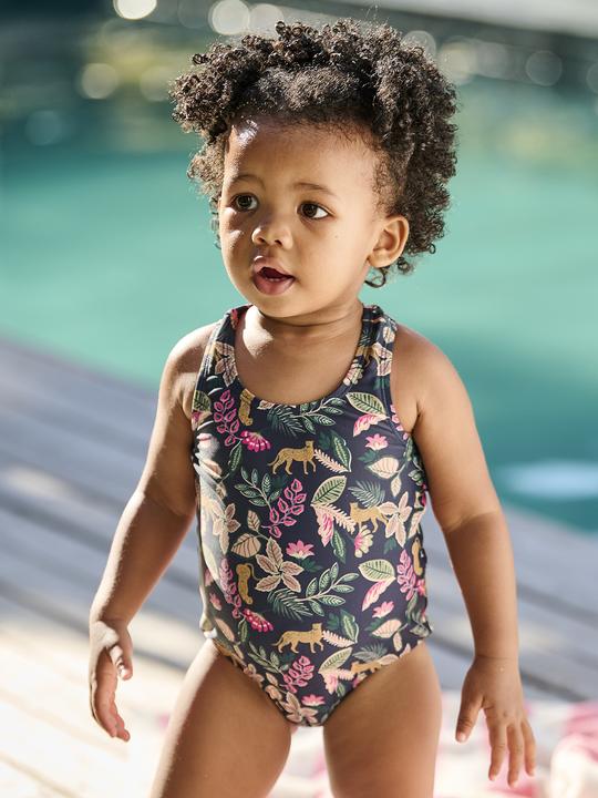 Image du produit Vertbaudet Capsule Bademode TROPEN: Mädchen Baby Badeanzug (98)