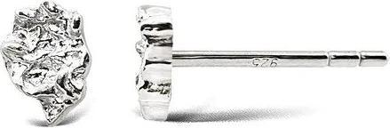 Jeberg Jewellery Ohrstecker I am gold Tiny Earstud (14 Karat vergoldetes Sterlingsilber)