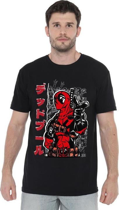 Immagine prodotto Deadpool Maglietta Giapponese Uomo (4XL)