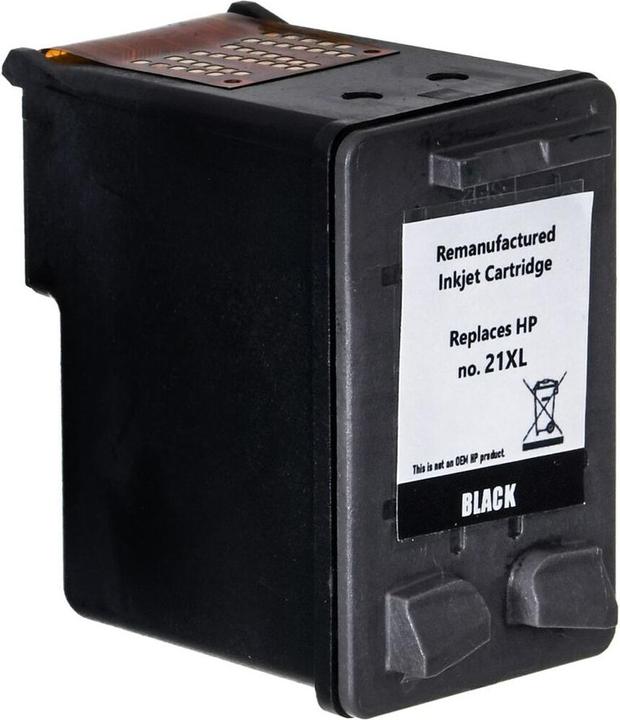 Produktbild Superbulk B-H21 Schwarze Tinte für HP Drucker (Ersatztinte HP 21XL C9351A) Standard (BK)