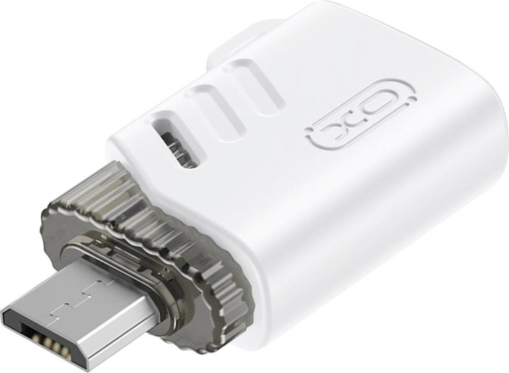 Produktbild xO Adapter NB256C OTG USB - microUSB weiss (USB, Micro USB)