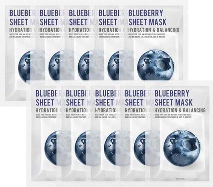 Eunyul Sheet Maskueberry moisturising face mask withueberries 22ml (22 ml)