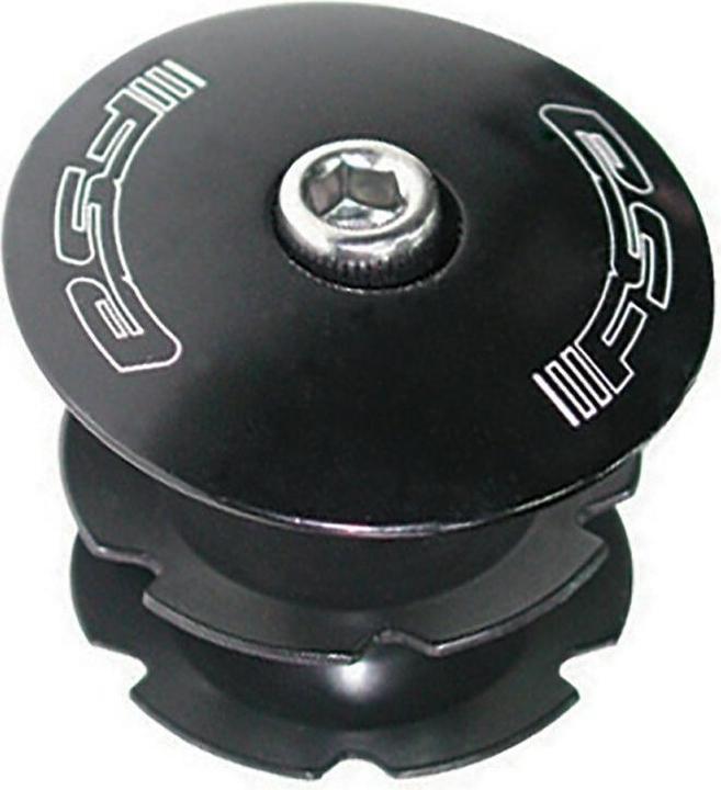 FSA Etoile et Bouchon Alu 1" 1/2 Noir (One Size)