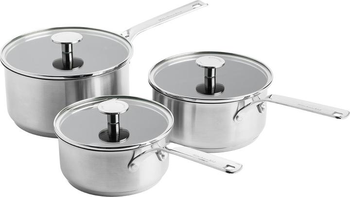 KitchenAid Stainless Steel (CC005740-001) (Pfannenset + Topfset, Edelstahl)
