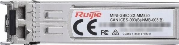 Actual product image Ruijie REYEE 1000BASE-SX, SFP TRANSCEIVER, MM (850NM, 550M, LC)