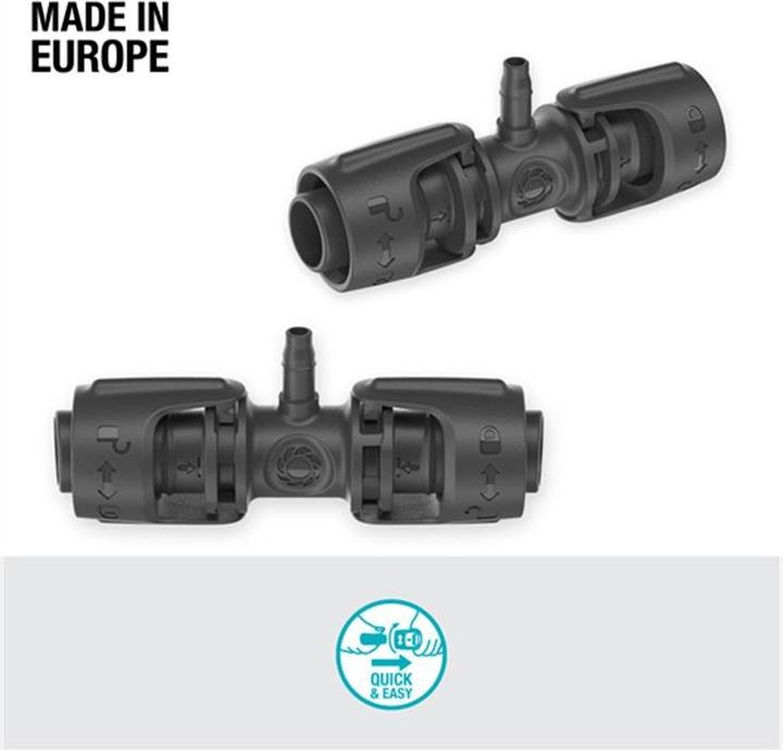 Produktbild Gardena T-Stück 13 mm – 4,6 mm (Tropfbewässerung Verbinder + Abzweiger)