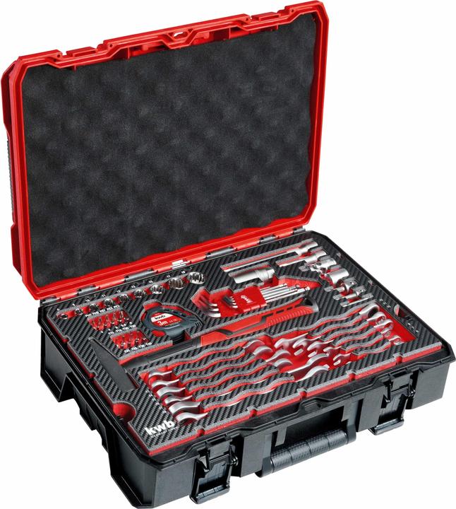 Produktbild kwb 370560 Werkzeugkoffer bestückt (80 Teile)