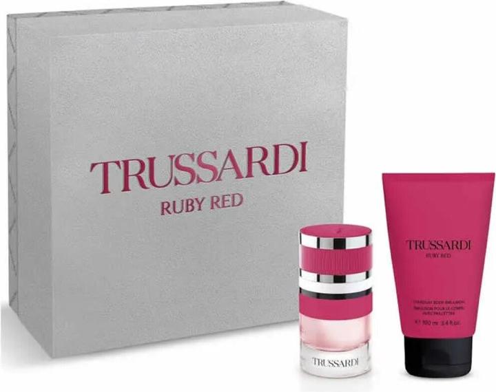 Immagine prodotto Trussardi Set Eau De Perfume Spray Rosso Rubino - 60ml, 2 Pezzi (Eau de parfum, 60 ml)
