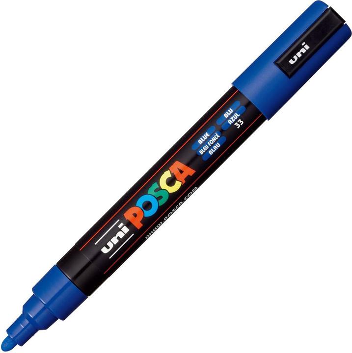 Produktbild Posca Medium Marker PC-5M (Blau, 2.50 mm, 1 x)